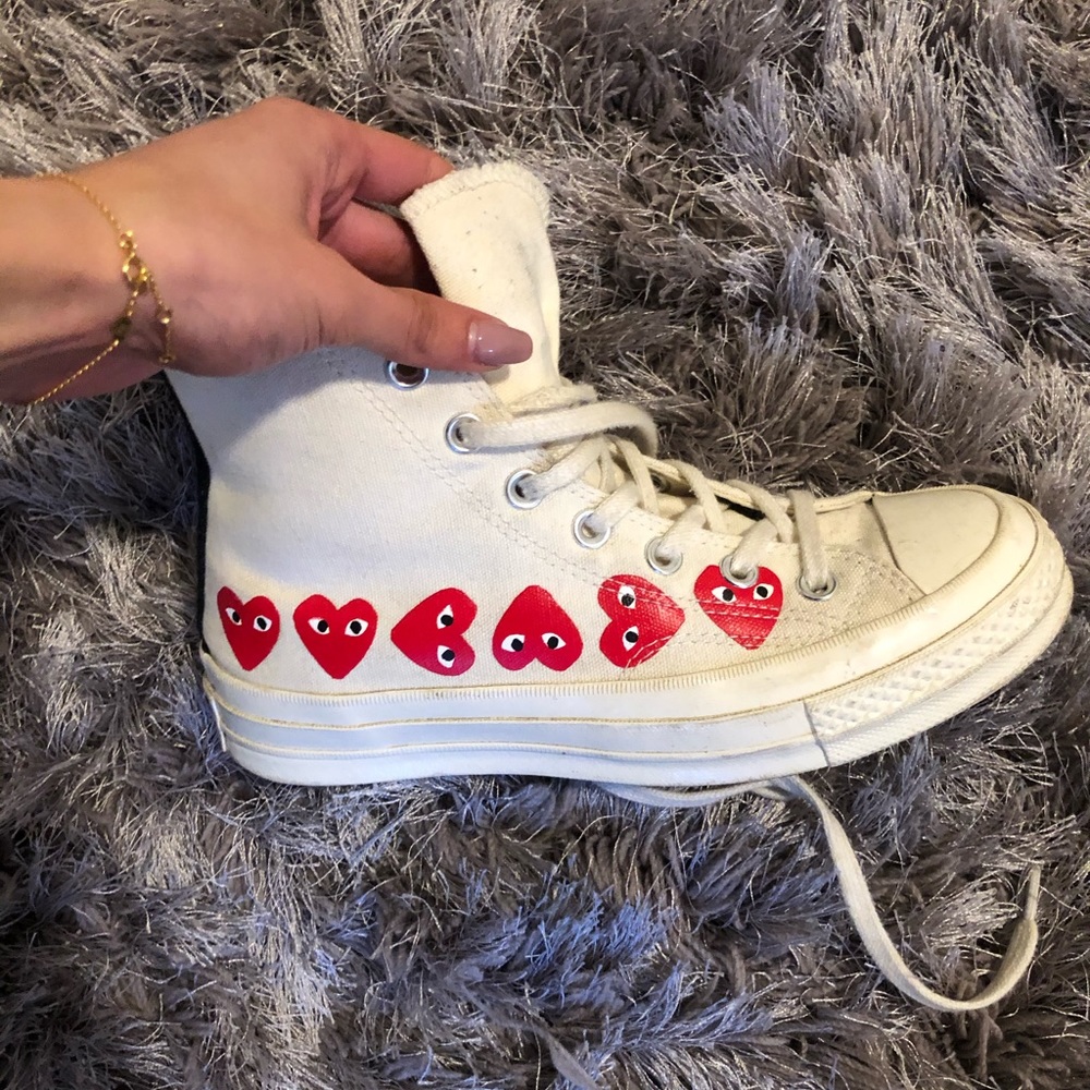 Comme des Garcons x Converse size 5 (fits like 8W)